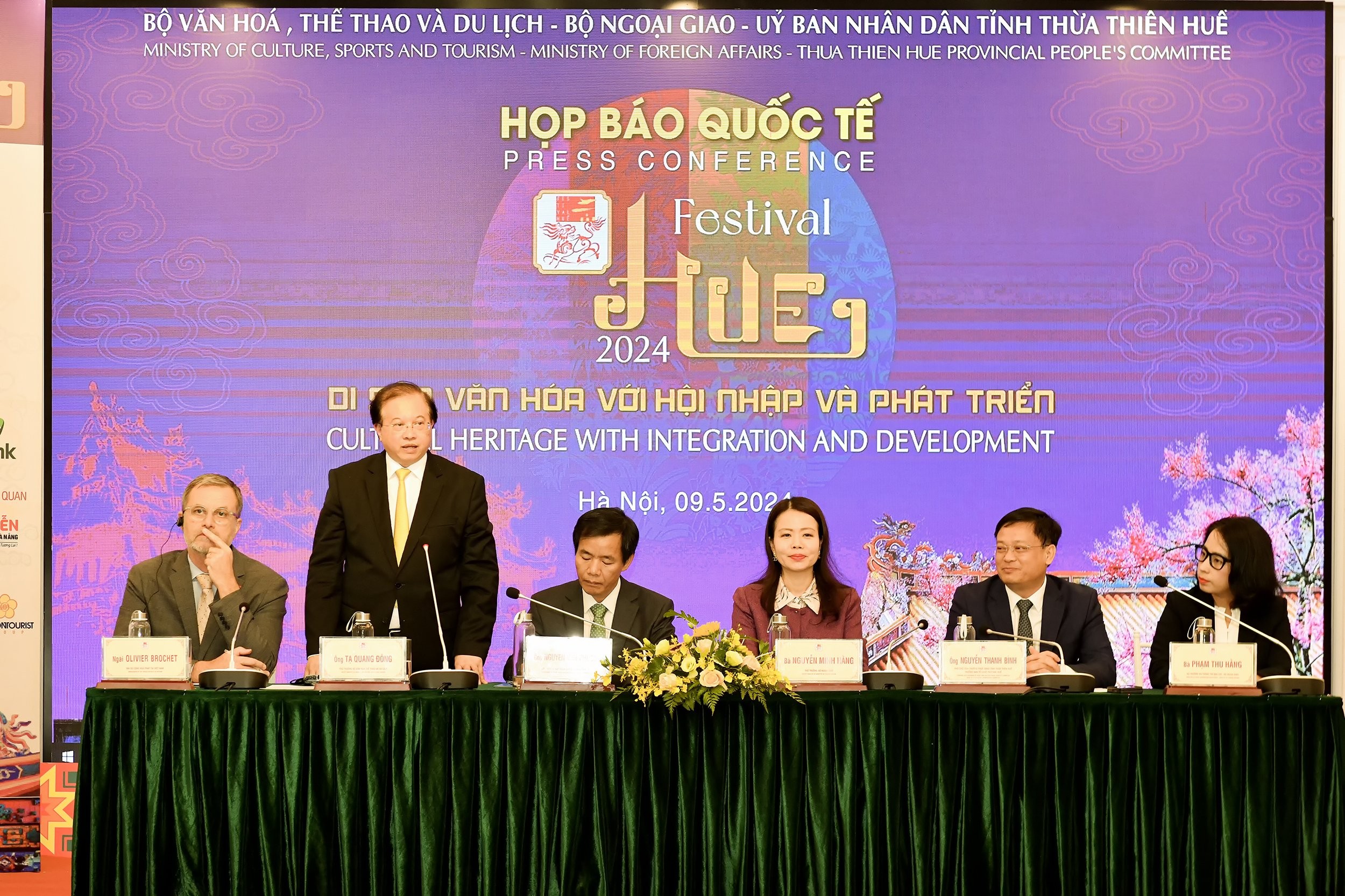 Họp báo Festival Huế 2024 tại Hà Nội