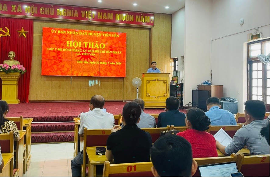 Hội thảo “Góp ý bộ hồ sơ đăng ký bảo hộ Chỉ dẫn địa lý Gà Tiên Yên”