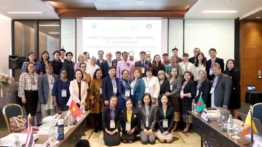 Hội thảo tổng kết dự án Thành lập cơ sở dữ liệu thực phẩm Châu Á - AFCD/AFACI/RDA/Hàn Quốc
