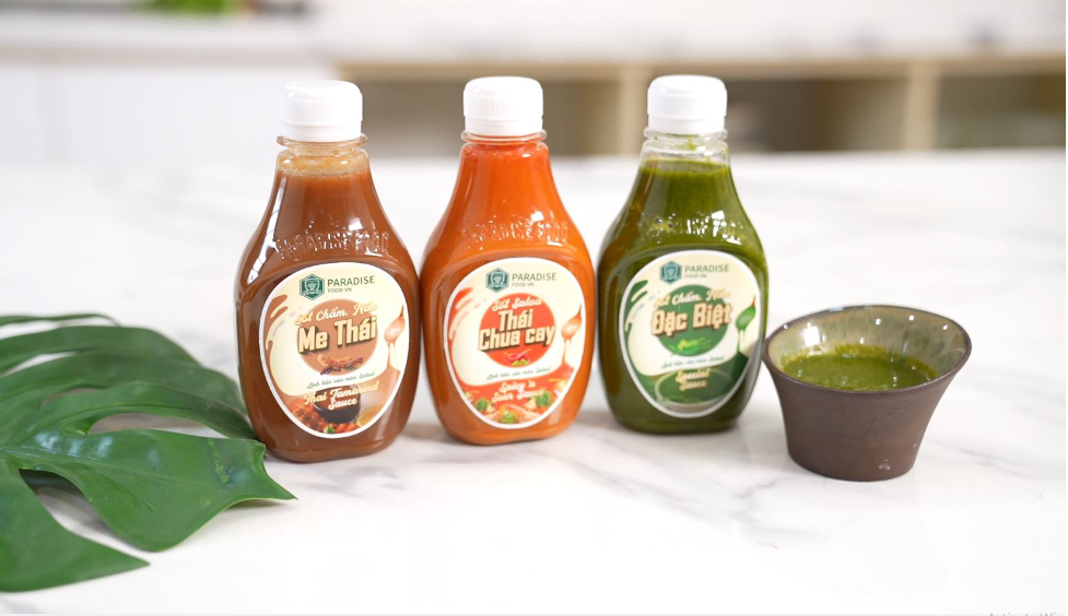 Sốt chấm, trộn Paradise Food - Giải pháp tiện lợi cho bữa ăn ngon miệng