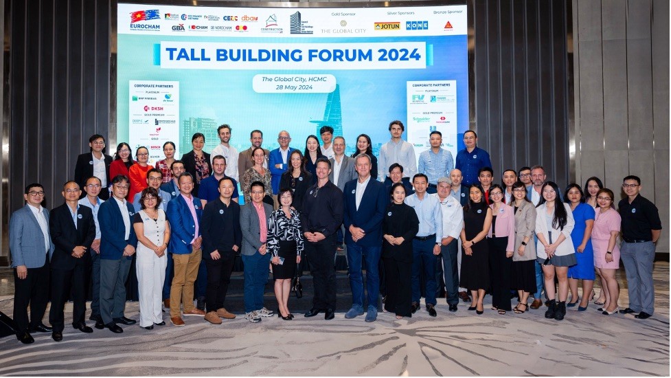 Diễn đàn Toà nhà cao tầng của EuroCham Việt Nam tại Thành phố Hồ Chí Minh, nơi thảo luận về cuộc sống đô thị tương lai