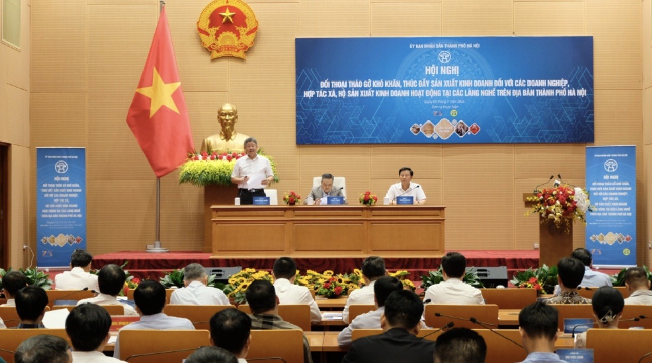 Hà Nội: Đối thoại, gỡ khó cho phát triển làng nghề