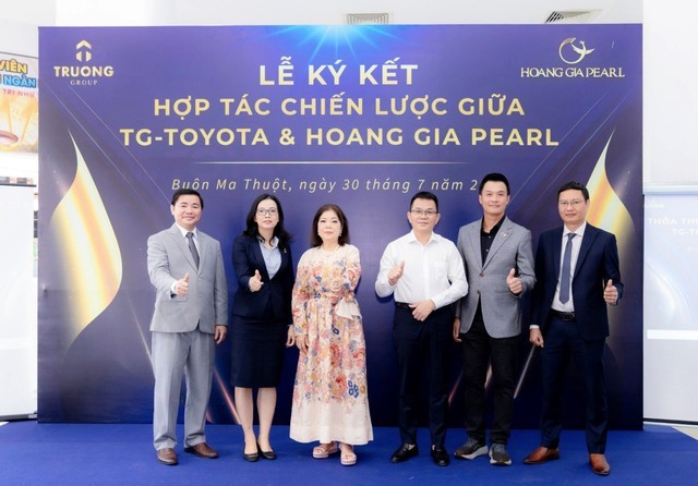 Hoàng Gia Pearl chính thức hợp tác chiến lược cùng Trương Group – TOYOTA