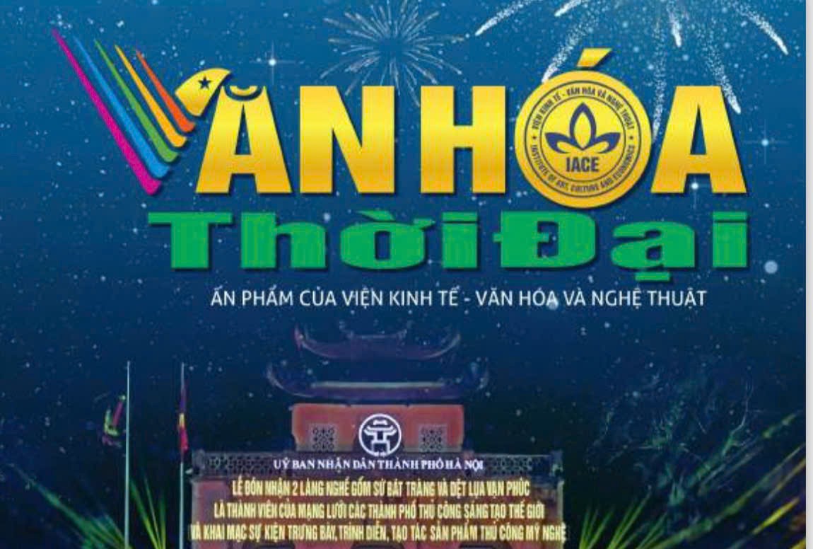 EBOOK: Văn hóa Thời đại số 04 năm 2025 với chủ đề “Tinh hoa Làng nghề Việt”