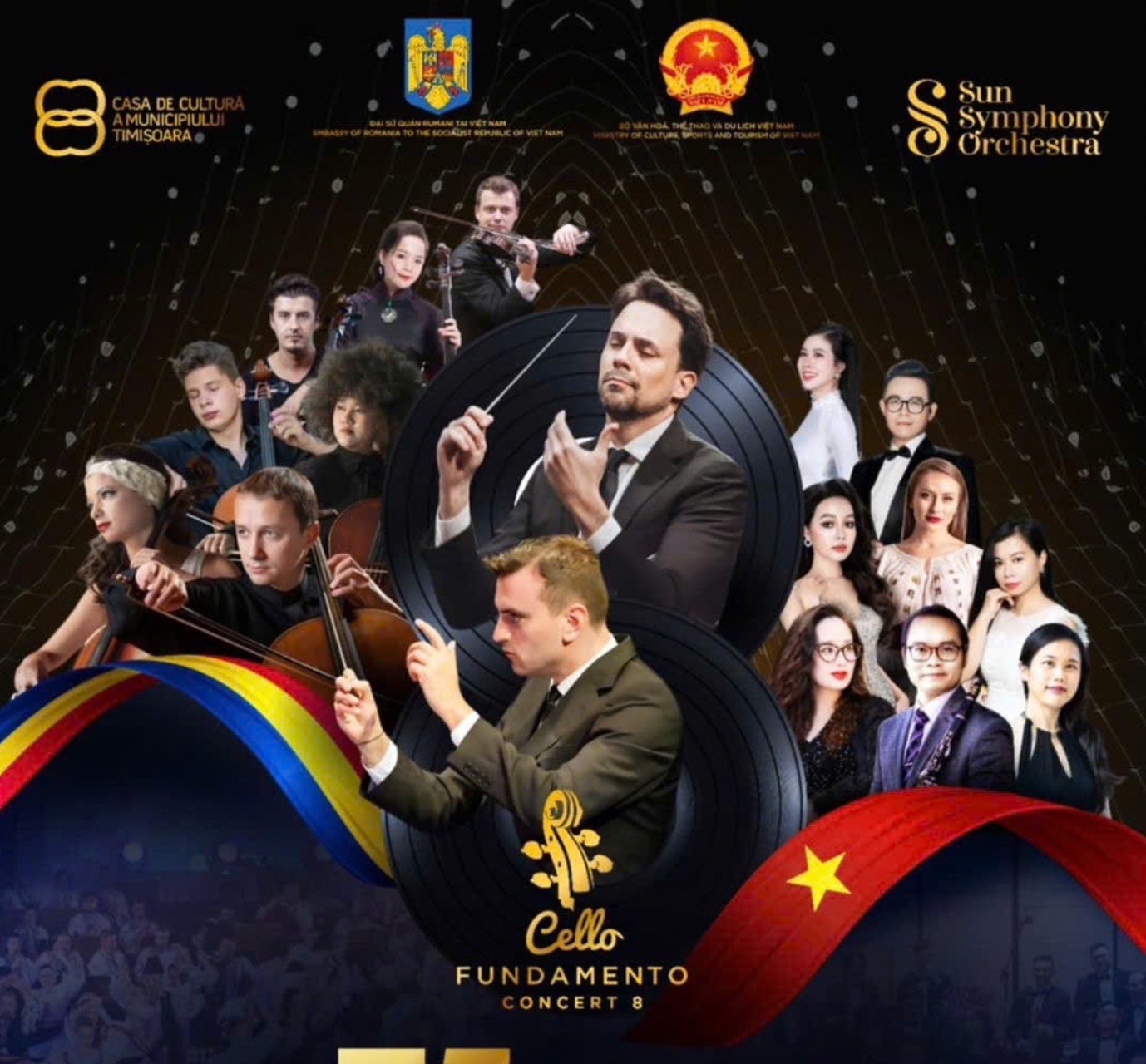 Hoà nhạc Cello Fundamento VIII: Bản giao hưởng kỷ niệm 75 năm hữu nghị Romania – Việt Nam