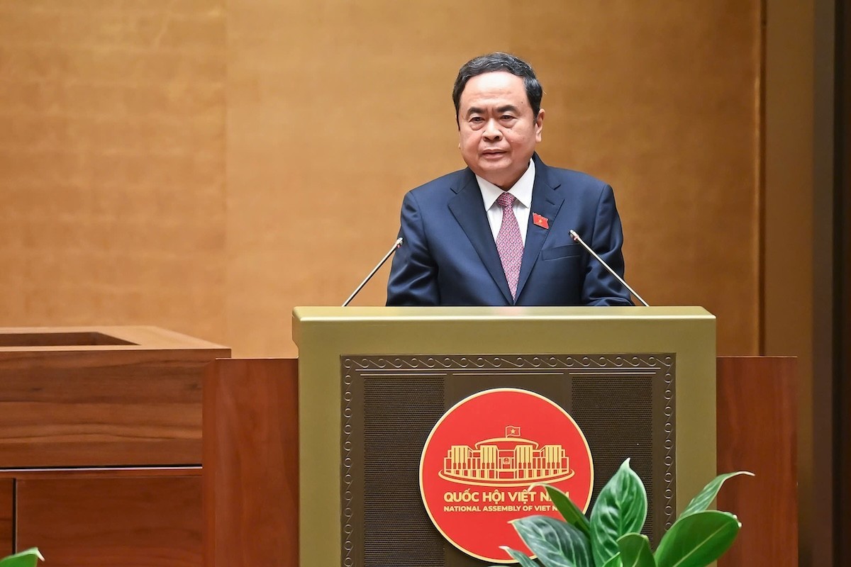 Chủ tịch Quốc hội: "Tinh thần của Hội nghị Diên Hồng năm xưa đã thể hiện tại Hội trường Diên Hồng hôm nay"