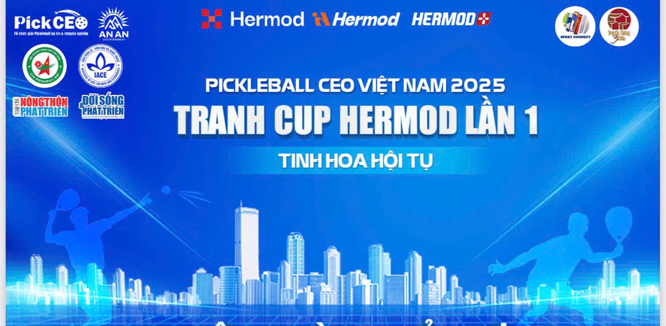 Giải đấu Pickleball CEO Việt Nam 2025: Nơi giao thoa giữa thể thao và kinh doanh
