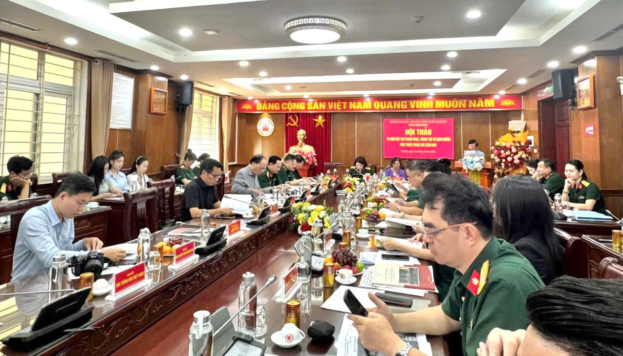 Hội thảo "70 năm đào tạo thanh nhạc: Thành tựu và định hướng phát triển trong bối cảnh mới"