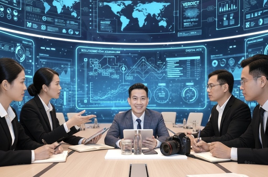 VERDICT: Phong cách báo chí giải pháp trong kỷ nguyên số