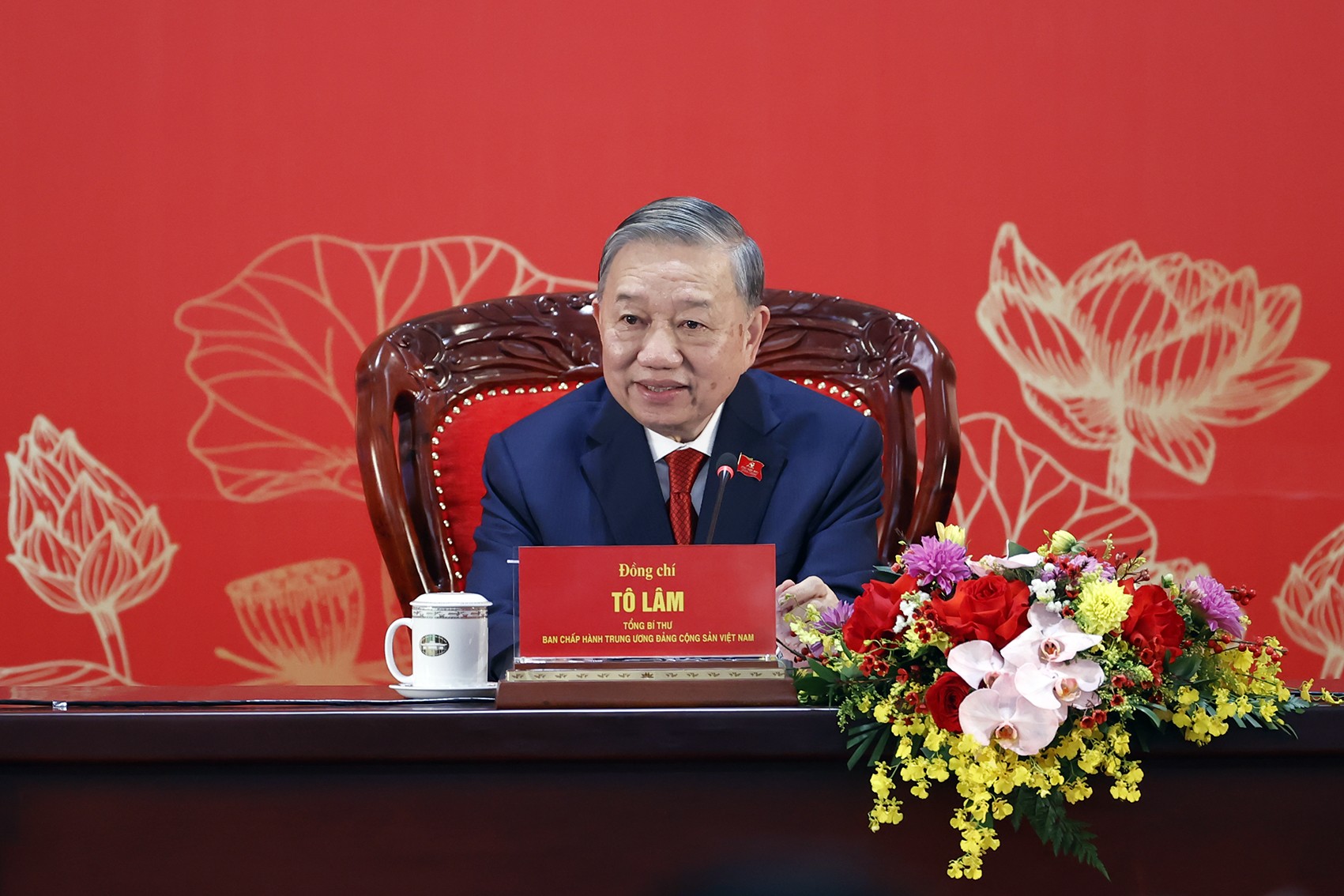 Tổng Bí thư Tô Lâm chủ trì Họp báo quốc tế thông báo kết quả Đại hội XIV của Đảng