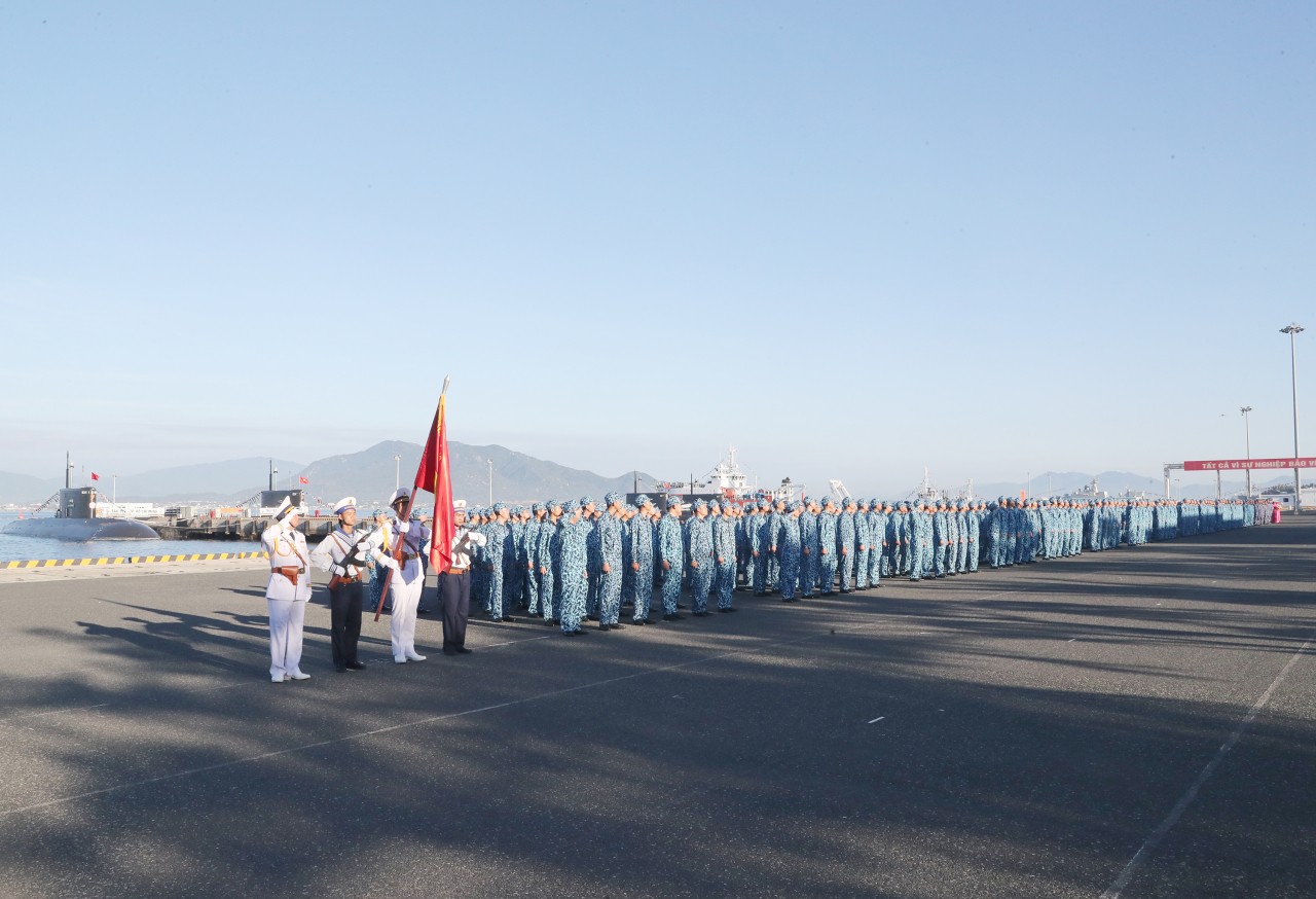 Thượng tướng Phạm Hoài Nam dự ra quân huấn luyện tại Lữ đoàn 162