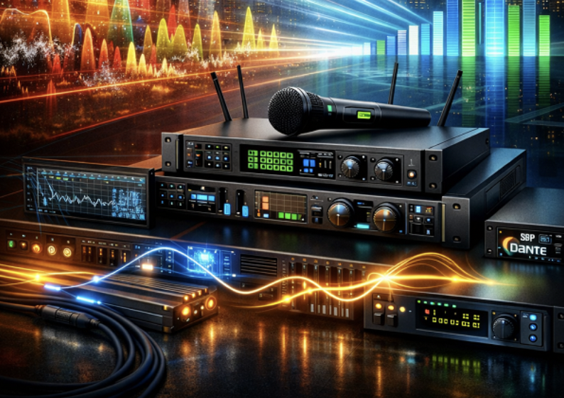 Micro không dây Shure 2026: Chuẩn âm thanh chuyên nghiệp và công nghệ quản lý sóng hiện đại