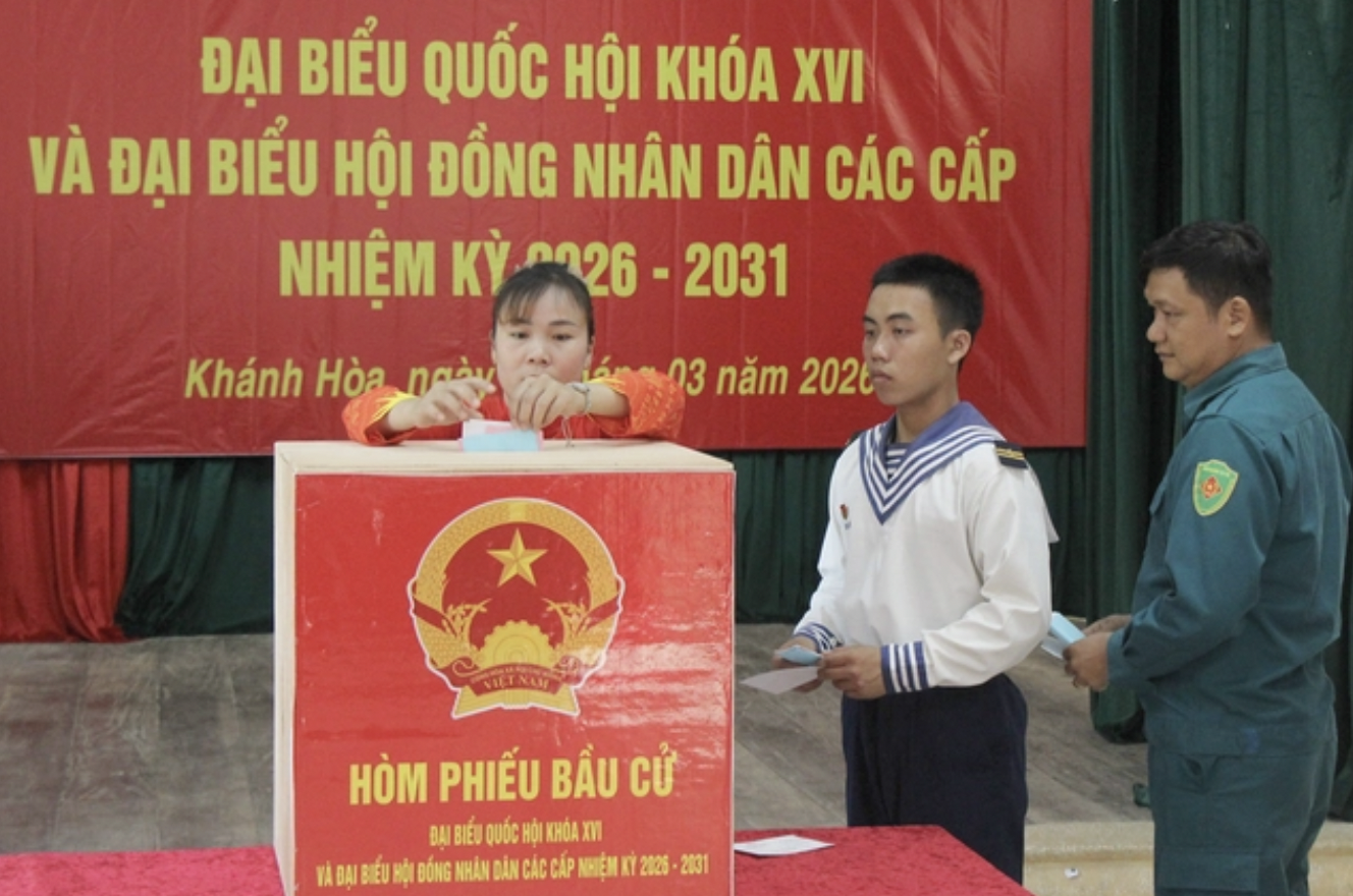 Đặc khu Trường Sa bầu cử sớm