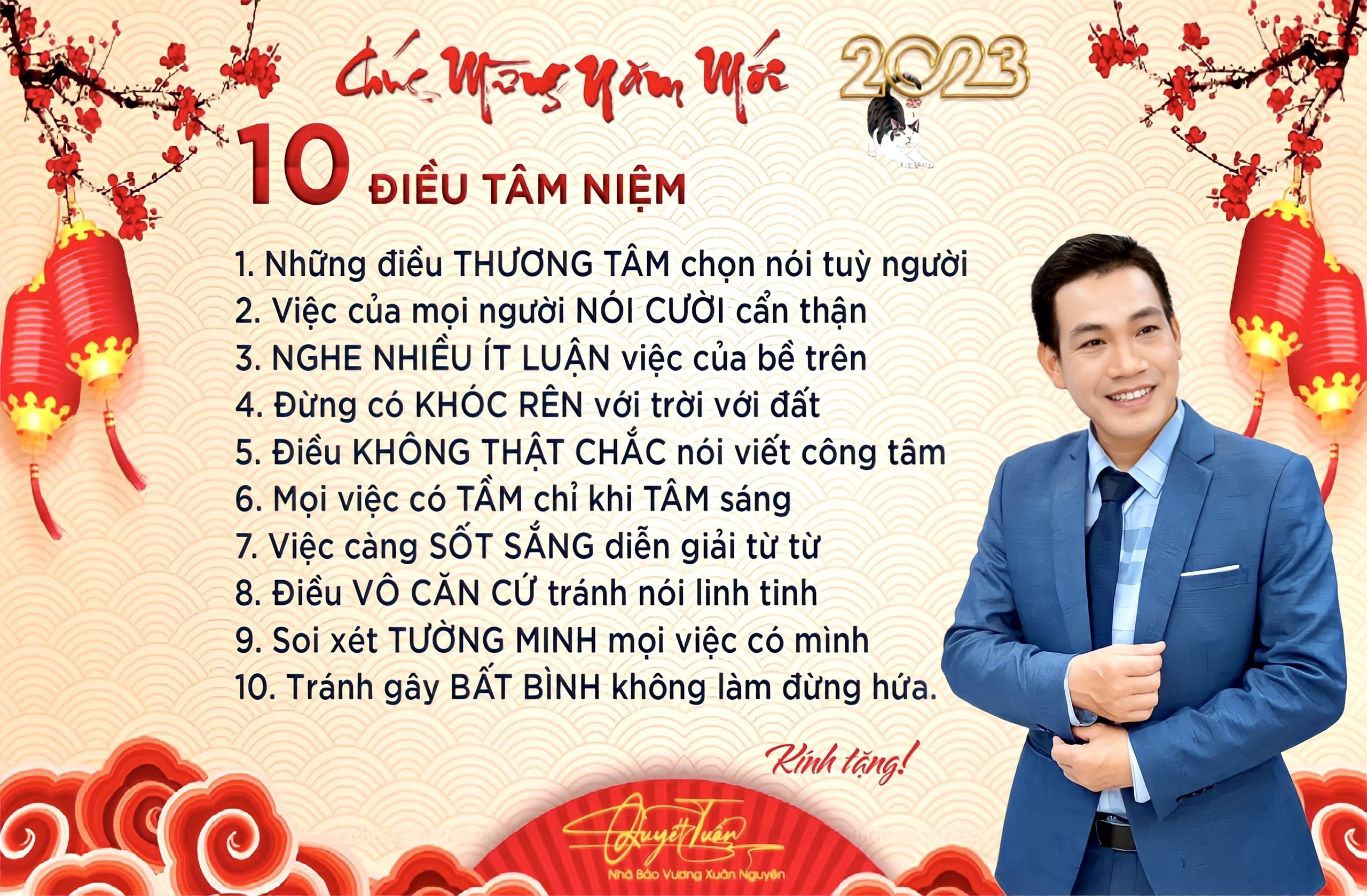 Trải lòng về những điều tâm niệm của Nhà báo Quyết Tuấn