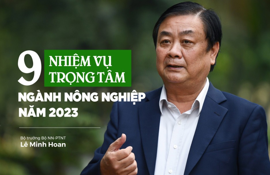 9 nhiệm vụ trọng tâm ngành Nông nghiệp năm 2023