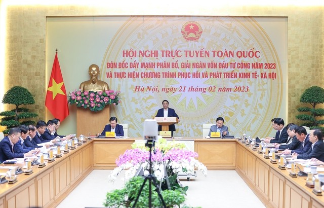 Thủ tướng Phạm Minh Chính chỉ đạo về Đầu tư công: Phải có trọng tâm, không dàn trải