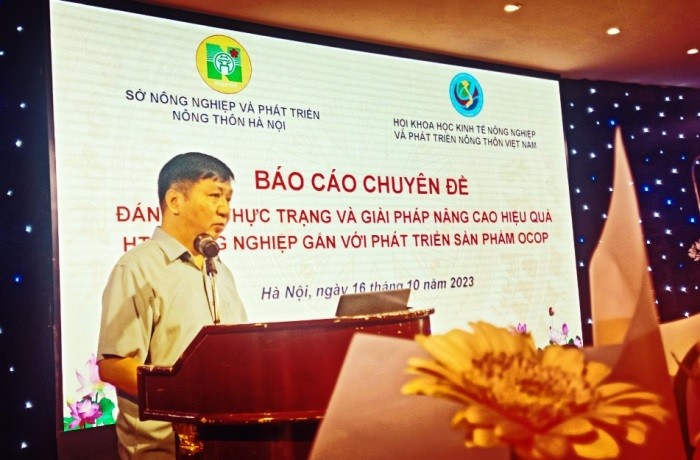 Giải pháp nâng cao hiệu quả hoạt động HXT nông nghiệp gắn với liên kết chuỗi và phát triển sản phẩm OCOP trên địa bàn thành phố Hà Nội