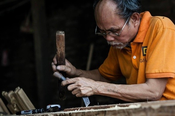 Làng nghề mộc: Tinh hoa đất Việt qua từng nét chạm