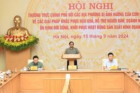 Thủ tướng chỉ đạo nhanh chóng khôi phục sản xuất nông nghiệp sau bão lũ