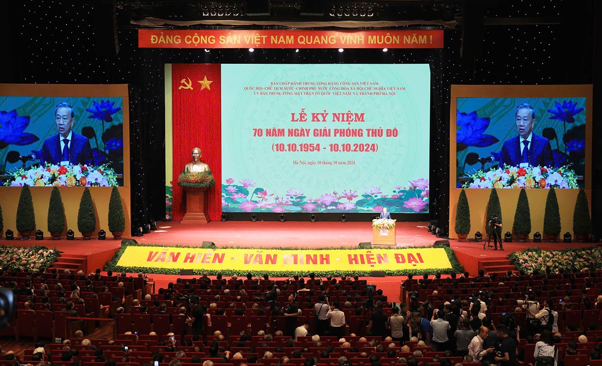 Quyết tâm xây dựng Thủ đô Hà Nội "Văn hiến - Văn minh - Hiện đại"