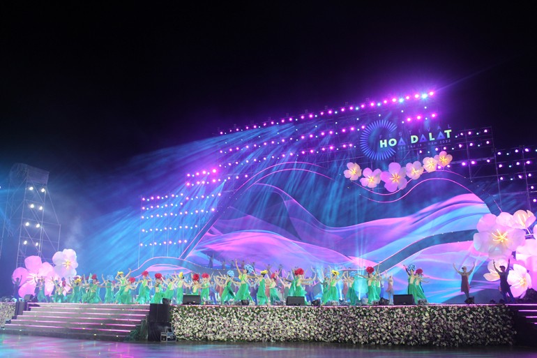 Chương trình nghệ thuật Bế mạc Festival Hoa Đà Lạt - Chào năm mới 2023 sẽ diễn ra vào đêm 31/12