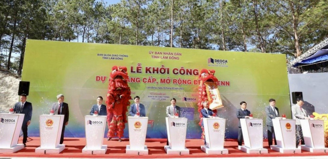Lâm Đồng tổ chức lễ khởi công dự án nâng cấp, mở rộng đèo Prenn