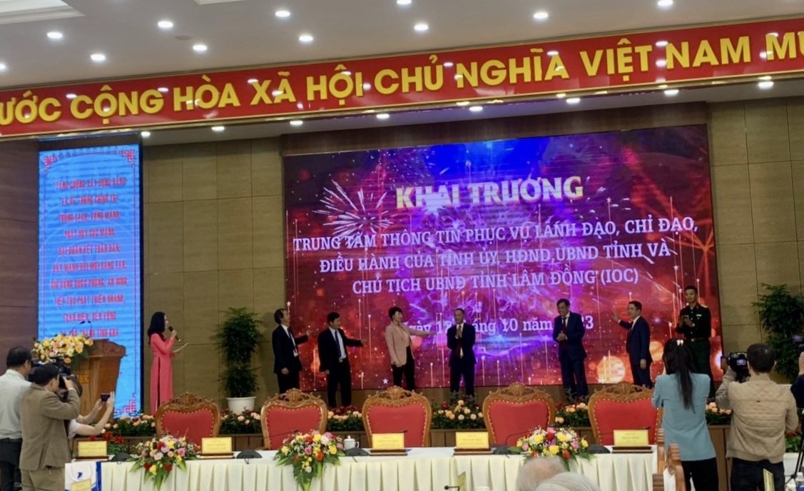 Lâm Đồng: Khai trương Trung tâm IOC, Khánh thành Hội trường UBND tỉnh