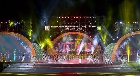 Hậu Giang: Khai mạc Festival Quốc tế ngành hàng lúa gạo Việt Nam