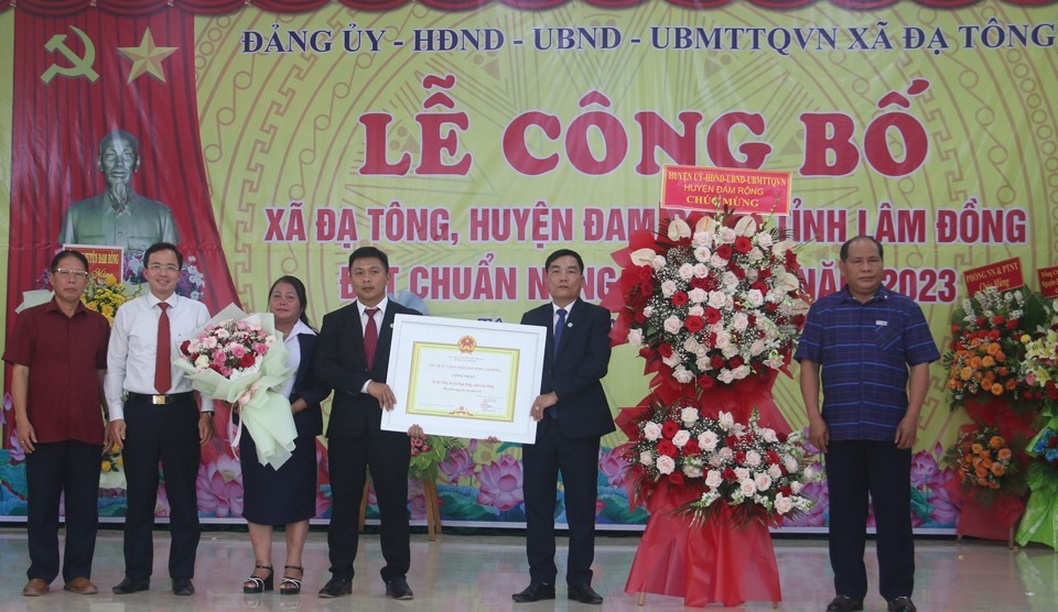 Toàn tỉnh Lâm Đồng có thêm 5 huyện nông thôn mới