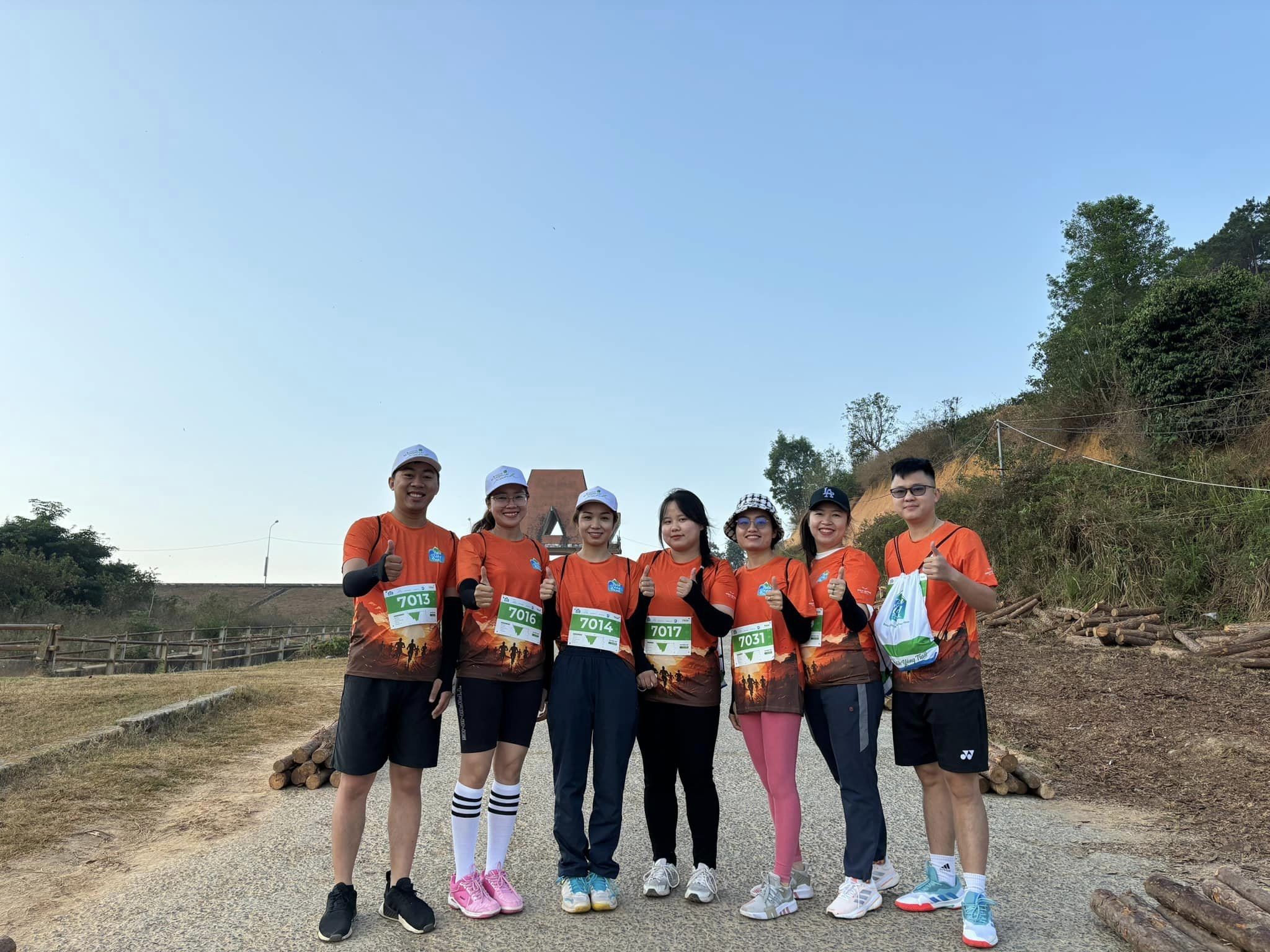 Giải Việt dã leo núi Brăh Yàng Trail năm 2024 được đông đảo vận động viên tham gia