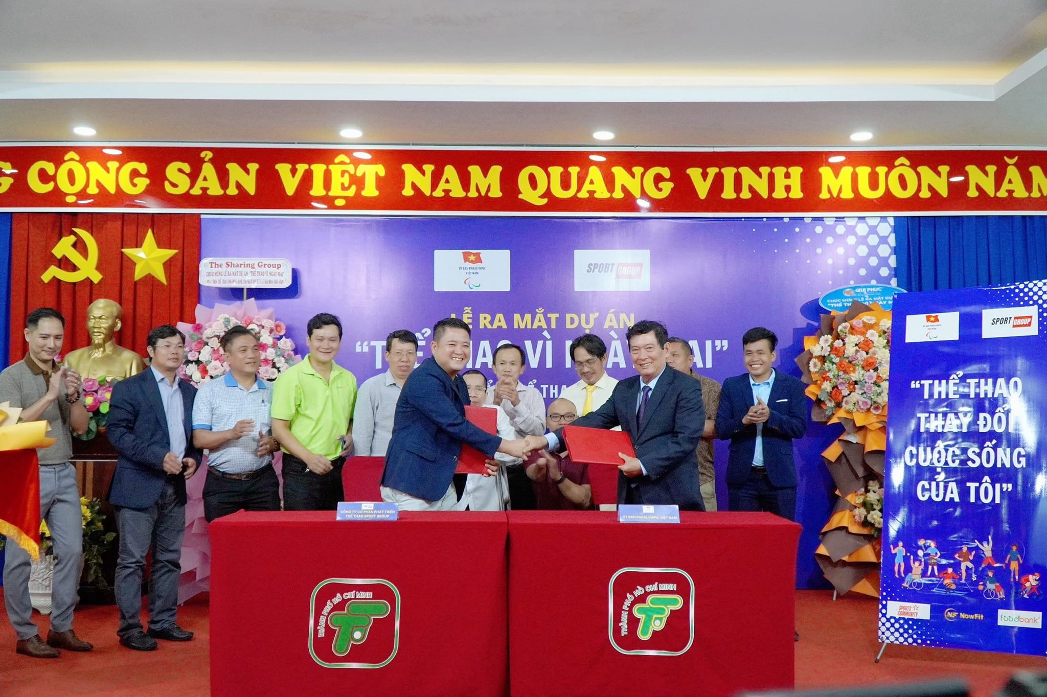 Ra mắt dự án “Thể thao vì ngày mai” cho người khuyết tật