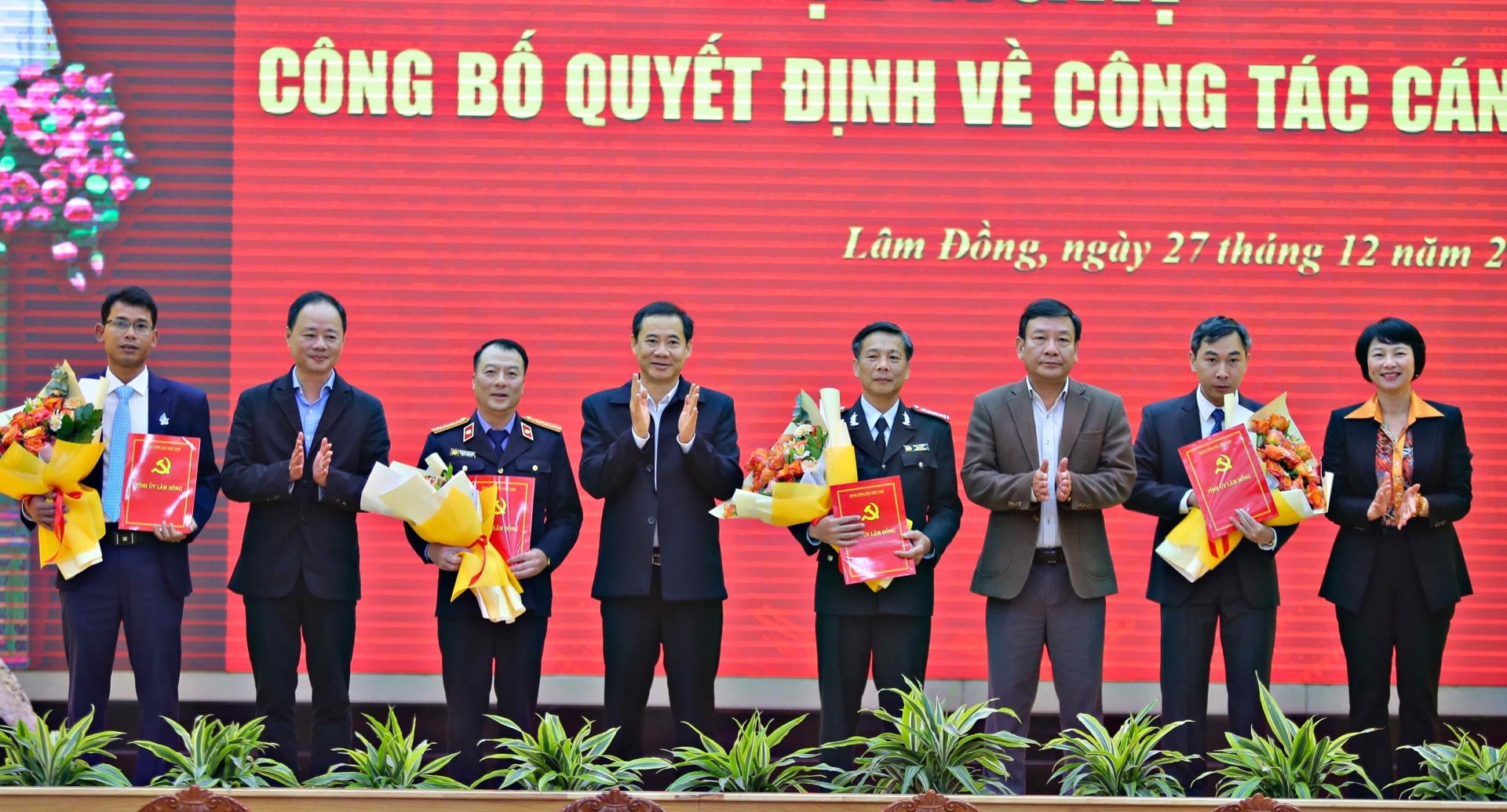 Lâm Đồng: Hội nghị công bố quyết định của Ban Bí thư Trung ương Đảng về công tác cán bộ
