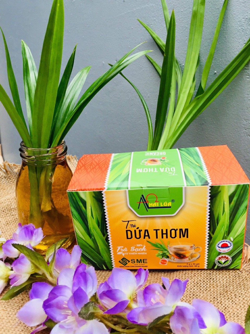 Mô hình sản xuất và chế biến các loại trà thảo mộc tại Công ty TNHH MTV-TM-SX Phú Quới