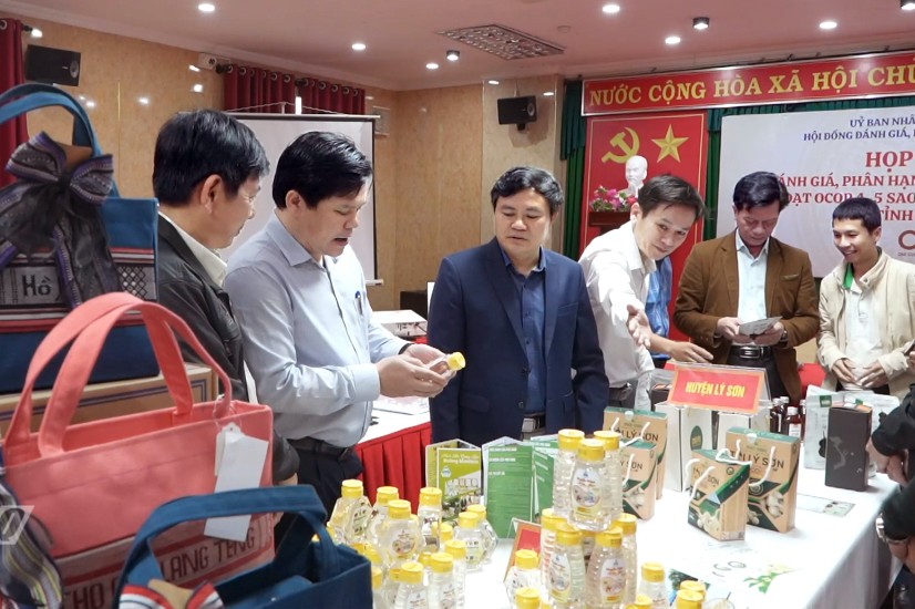 Quảng Ngãi: Đề nghị công nhận hai sản phẩm OCOP 5 sao