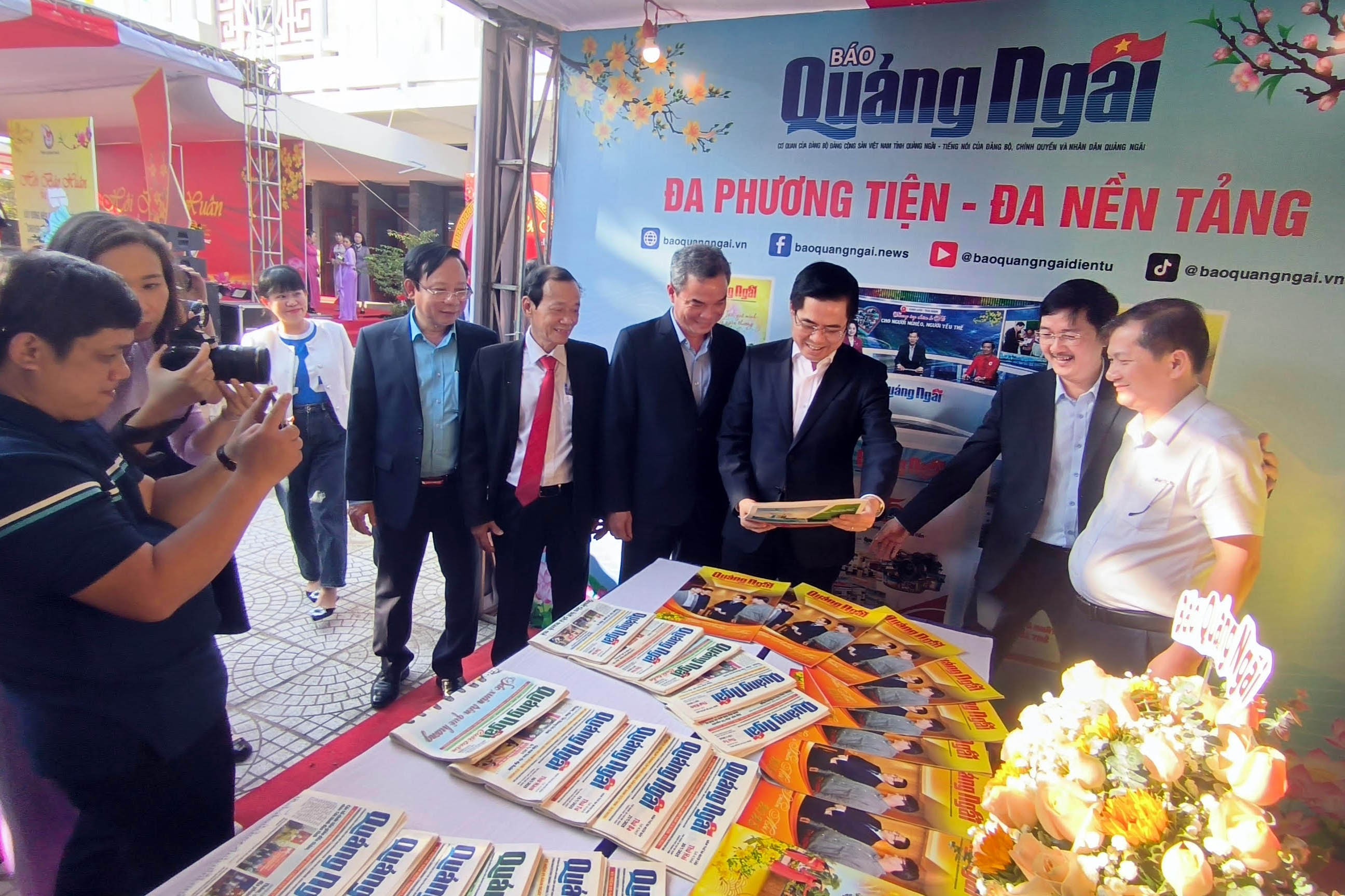 Quảng Ngãi: Hội Báo xuân Ất Tỵ 2025
