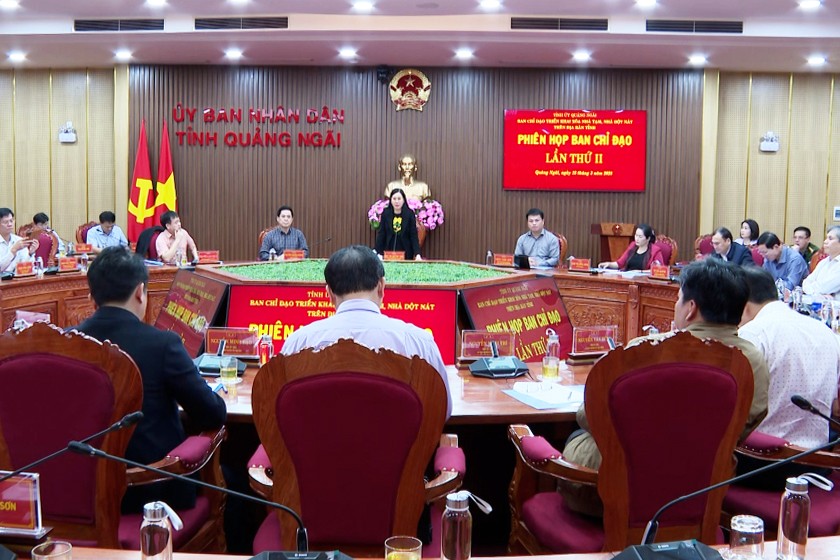Quảng Ngãi: Phấn đấu hoàn thành xóa nhà tạm, nhà dột nát trước ngày 30/9/2025