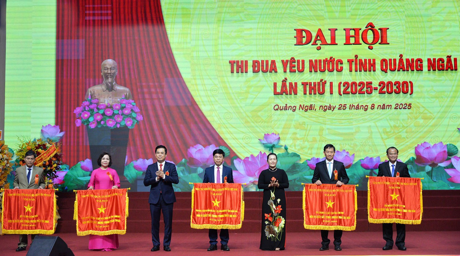 Đại hội Thi đua yêu nước tỉnh Quảng Ngãi lần thứ I, giai đoạn 2025 – 2030