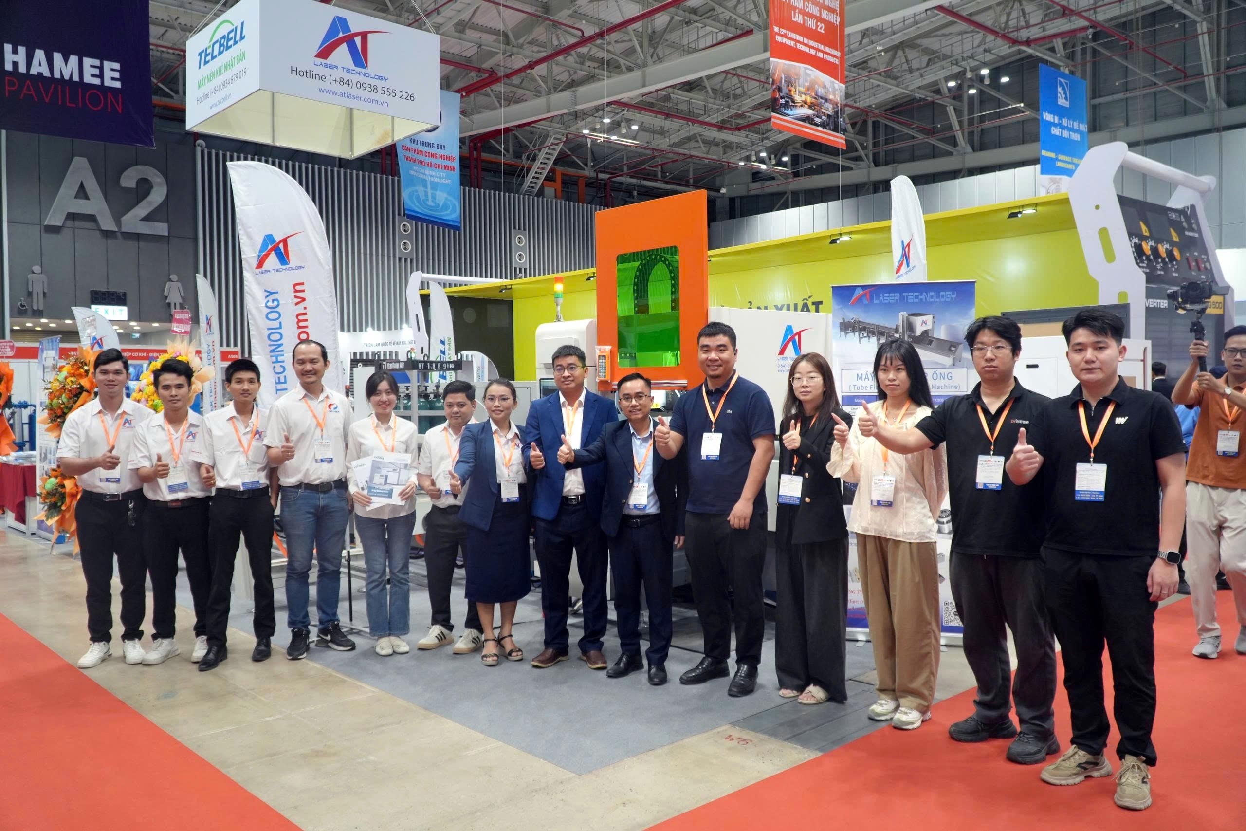 Laser AT ghi dấu ấn tại VINAMAC EXPO 2025 – Nâng tầm công nghệ, mở rộng hợp tác