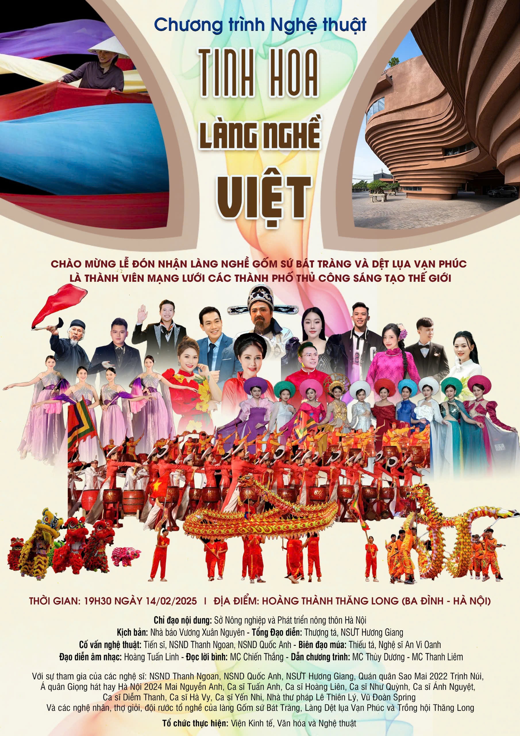 Chương trình Nghệ thuật "Tinh Hoa Làng Nghề Việt"