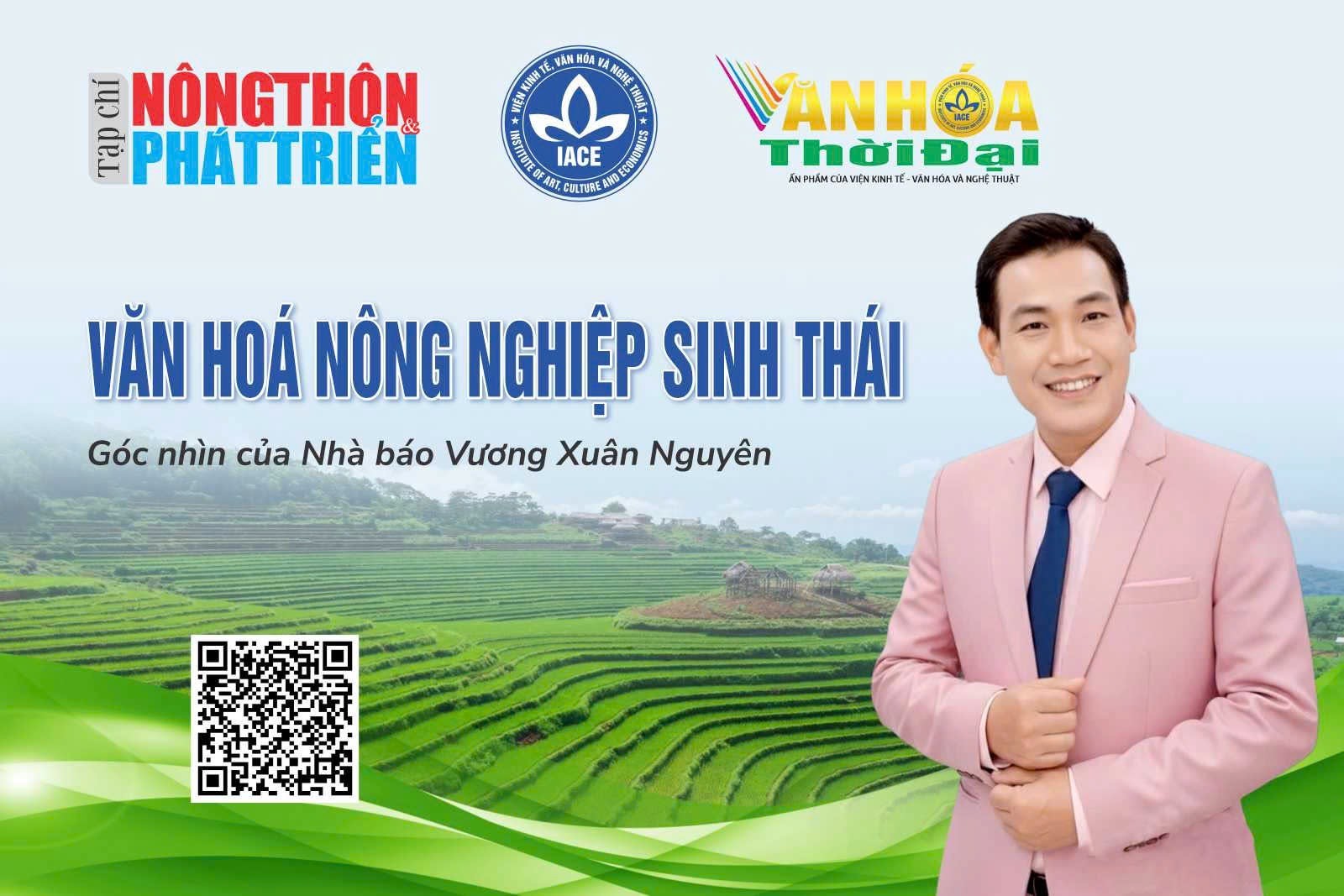 Nhà báo Vương Xuân Nguyên giới thiệu chuyên đề “Văn hoá Nông nghiệp Sinh thái”