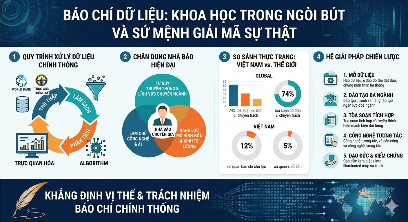 Báo chí dữ liệu - Tính khoa học và sứ mệnh giải mã (Bài 03)