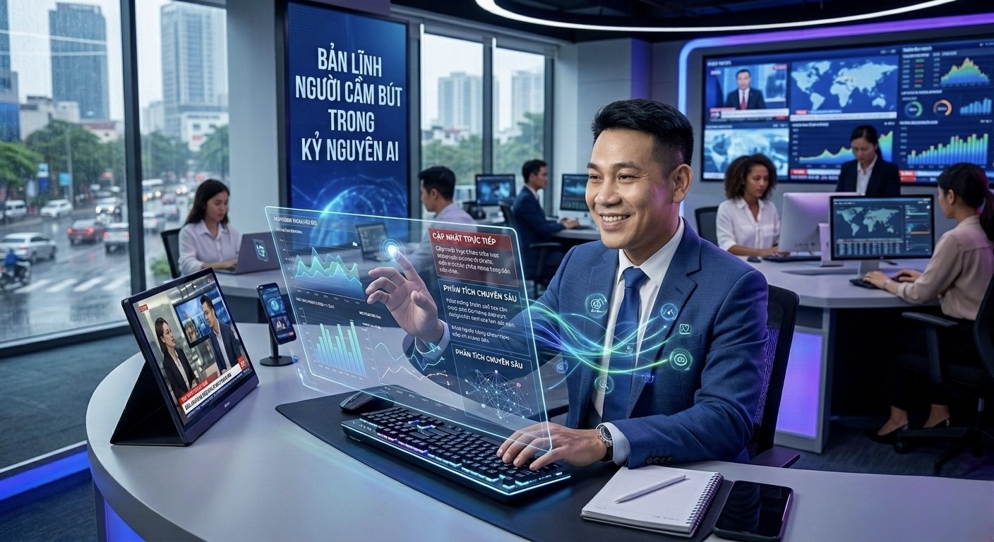 Ứng dụng trí tuệ nhân tạo trong quy trình sản xuất nội dung báo chí (Bài 04)