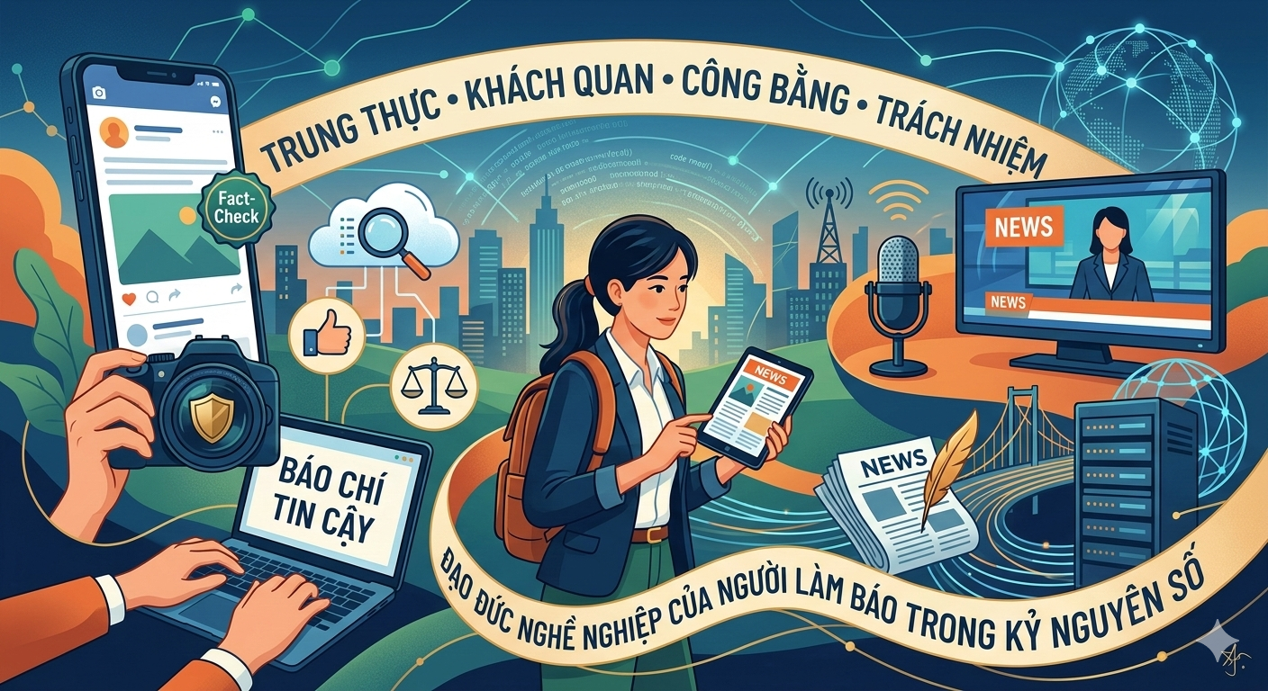 Đạo đức nghề nghiệp và liêm chính người làm báo (Bài 07)