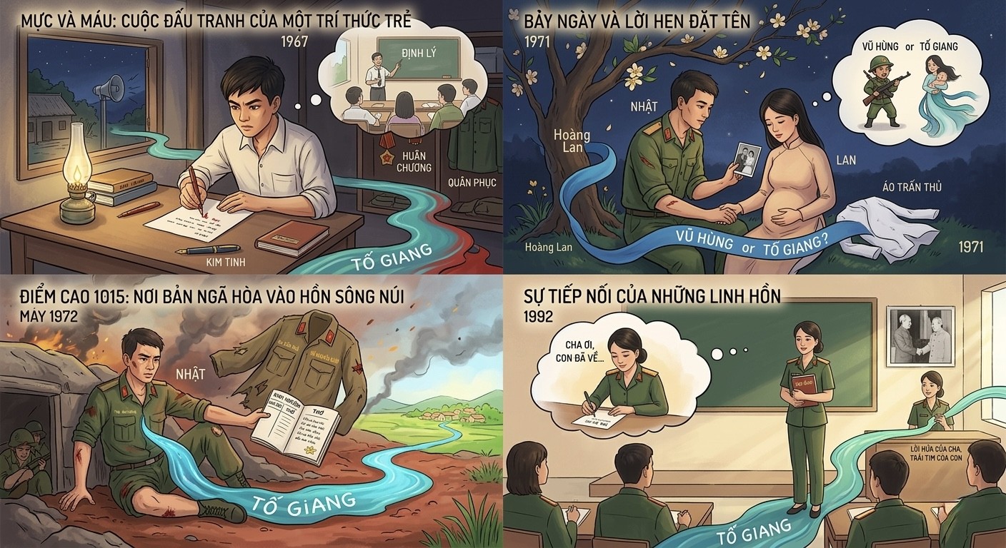 Truyện ngắn “Lời hứa gửi lại trời xanh”