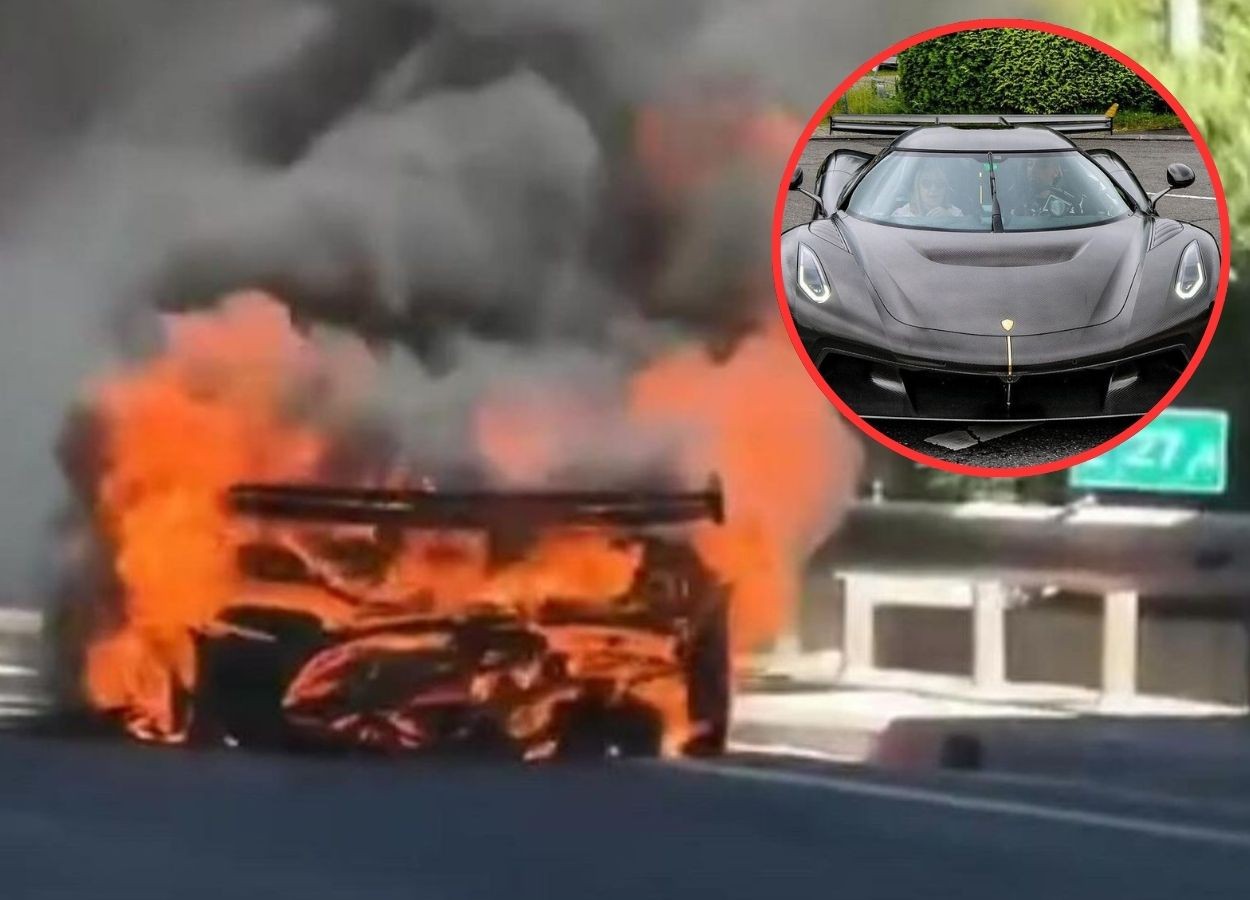 Siêu xe Koenigsegg Jesko giá quy đổi hơn 100 tỷ đồng bị thiêu rụi đến mức không thể sửa chữa