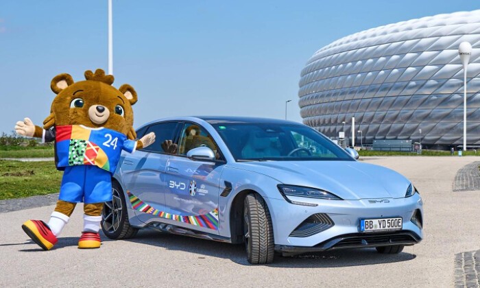 Ông trùm Trung Quốc BYD "đổ" bao nhiêu tiền để trở thành đối tác chính EURO 2024?