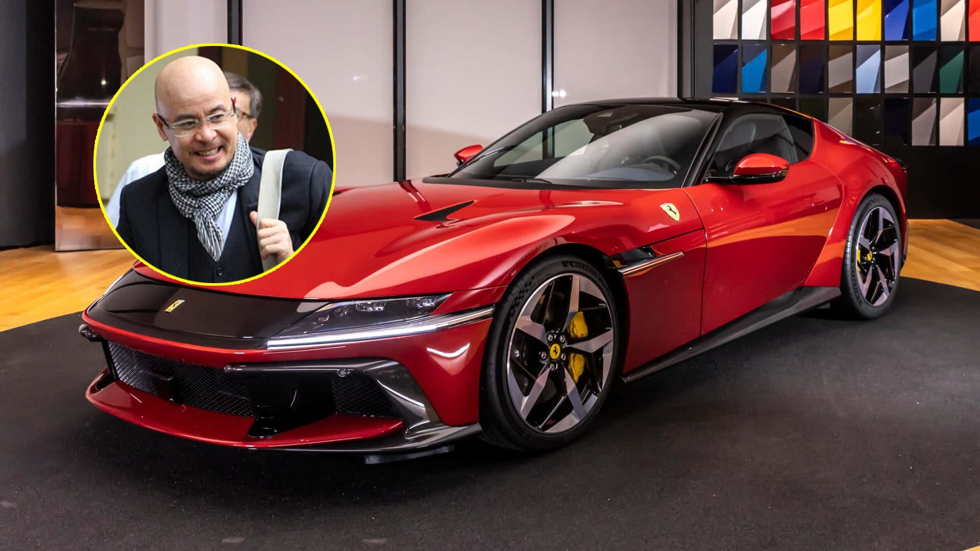 Sau Cường Đô-la, "qua" Vũ cũng muốn có siêu xe Ferrari 12Cilindri