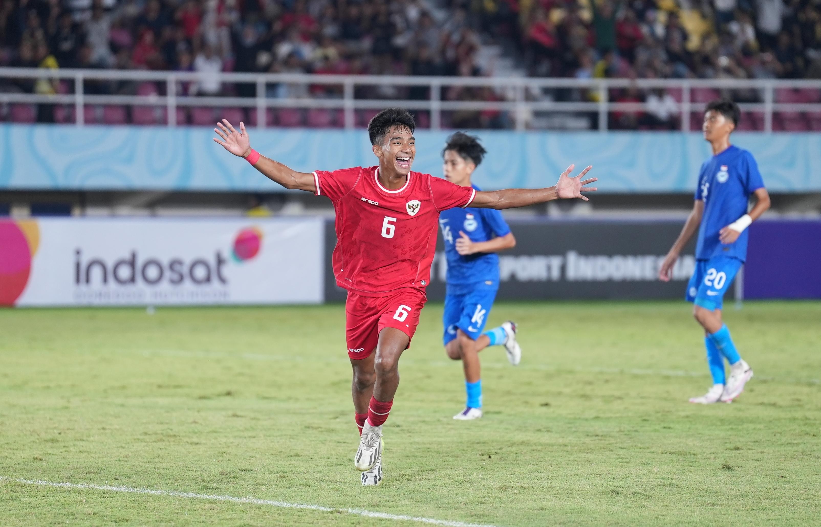 Thắng đậm đối thủ, HLV U16 Indonesia nói gì?
