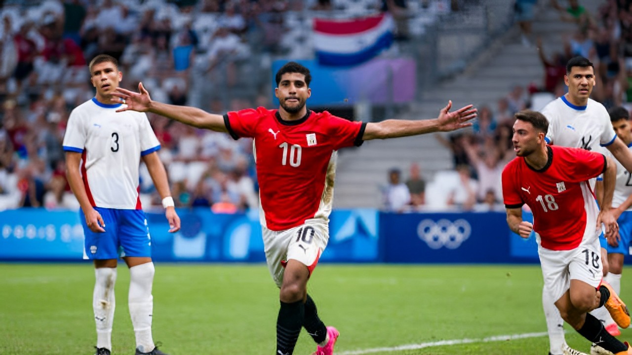 Hạ U23 Paraguay trên chấm pen, U23 Ai Cập vào bán kết Olympic 2024