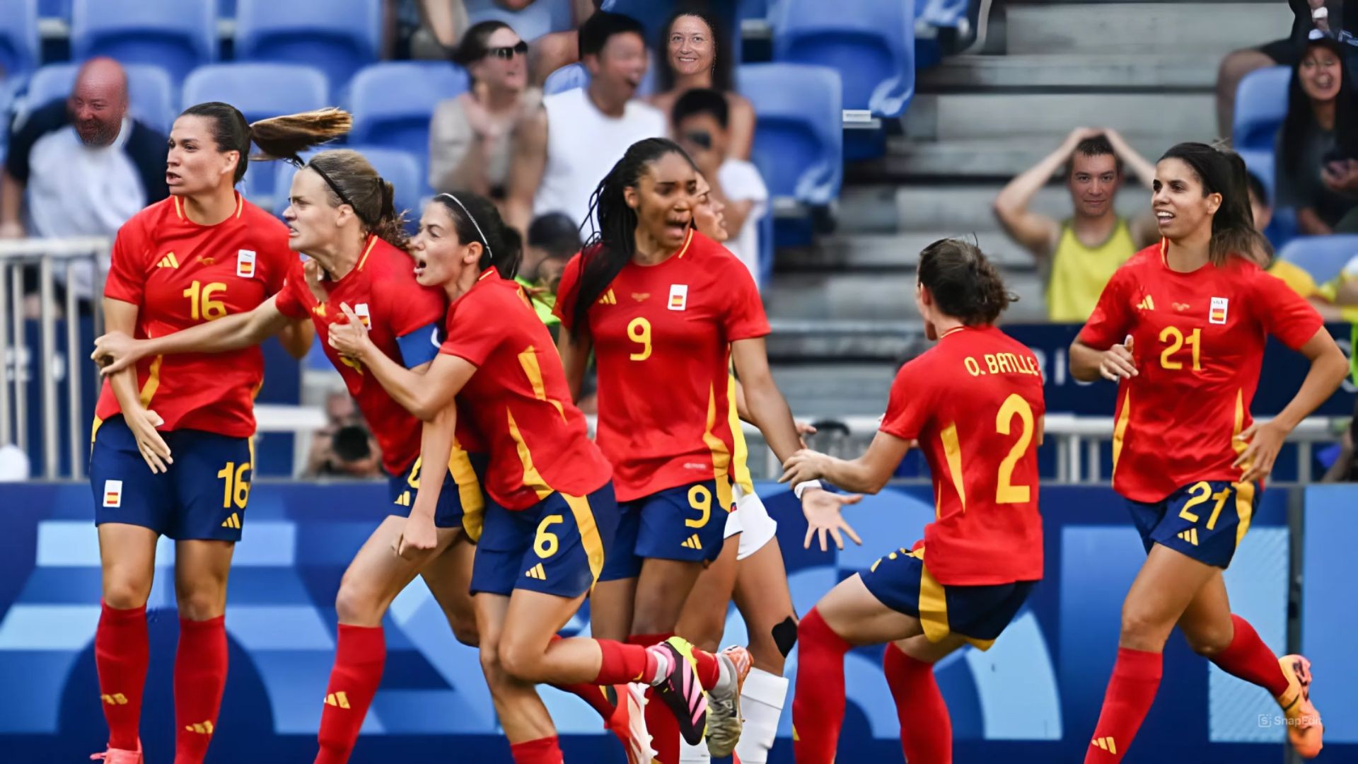 Ngược dòng kịch tính, ĐT nữ Tây Ban Nha tiến vào bán kết Olympic 2024